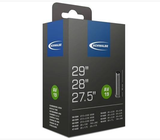 SCHWALBE Schlauch SV 19 "Nr. 19", 27,5" / 28" / 29"